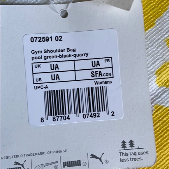 Cute Green Puma shoulder bag - Picture 3 of 3